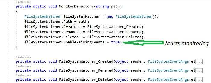 C#FileSystemWatcherʹý̳