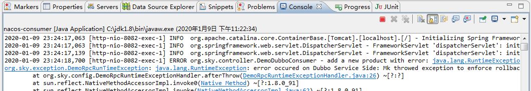 nacos+springboot+dubbo2.7.3ͳһ쳣ַʽ