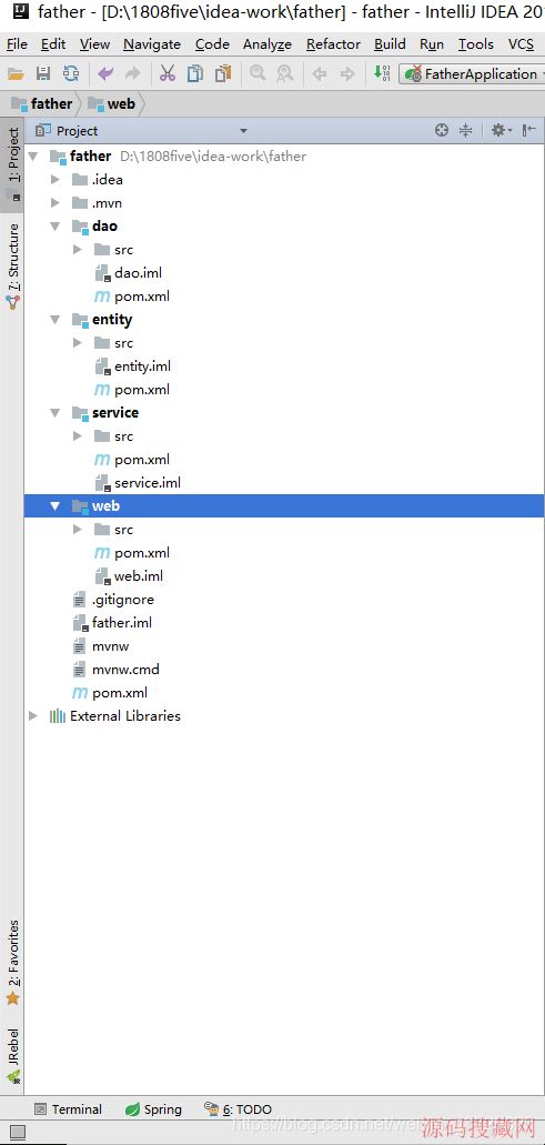 springbootʵ��maven��ģ��ʹ������