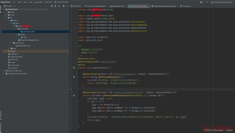 springboot����Dubbo��Feign��ʵ��,(��ע������)
