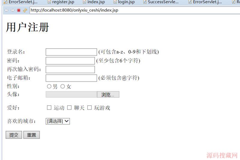 JavaWeb֮Servletע��ҳ���ʵ��ʾ������