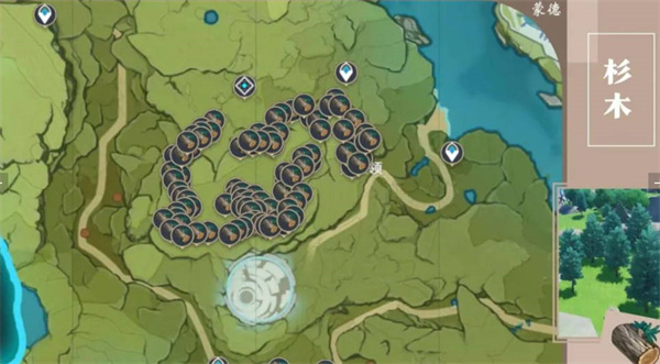 原神木材分布在哪里
