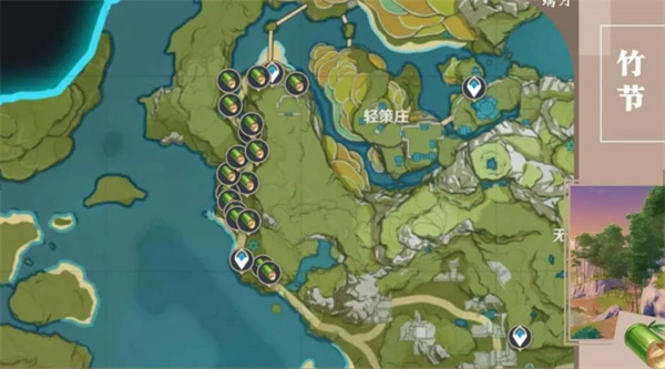 原神木材分布在哪里