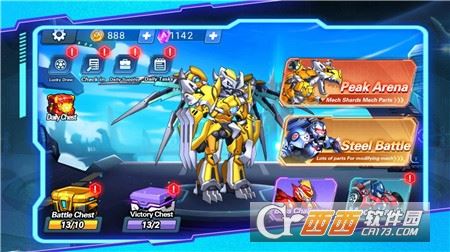 机甲旋风格斗大师 机甲旋风格斗大师