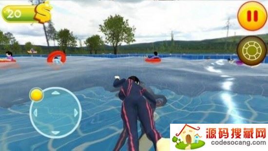 水上公园夏季冒险 水上公园夏季冒险