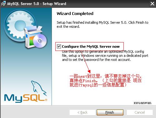 MySQL Server 5.0  װָ[ͼ] װϵͳ·+