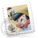 pinnochio stamp