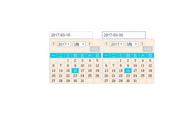 jQuery˫ѡdouble-date