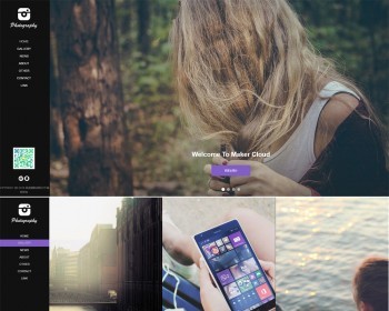 Ӧʽվ羰Ӱַ֯վģ壨HTML5Ӧʽƶˣ