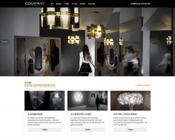 Ӧʽվ˾ͨ֯վģ HTML5չ͹˾ַͨվԴ