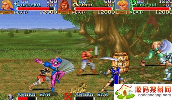 圆桌骑士街机游戏