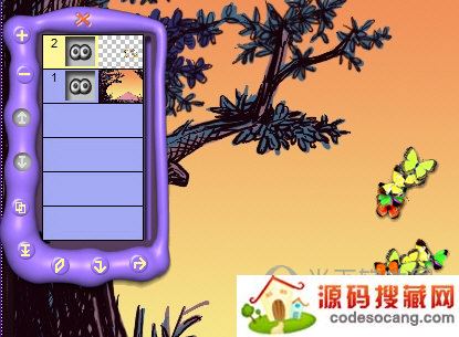 分层画画的功能