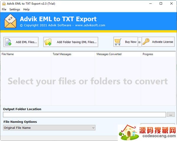 Advik EML to TXT Export