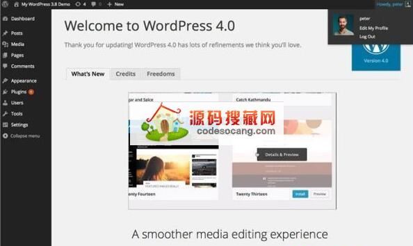 WordPress v5.8 Beta1